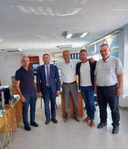 Kryeinspektori i IP-së z. Hekuran Nikçi, viziton Divizionin për Kordinim Rajonal – Pejë